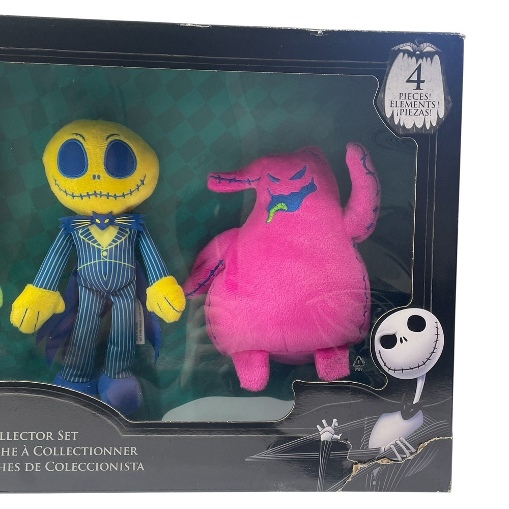 Disney The Nightmare Before Christmas Plush Collector Set 2024 Just Play - Picture 3 of 10